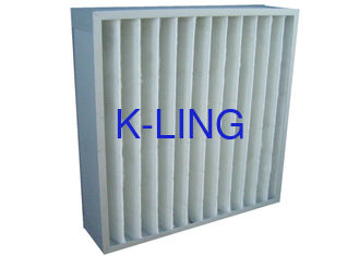 Birincil Filtrasyon HVAC Sistemi için Yüksek Kapasiteli Toz Pileli Cep Hava Filtresi
